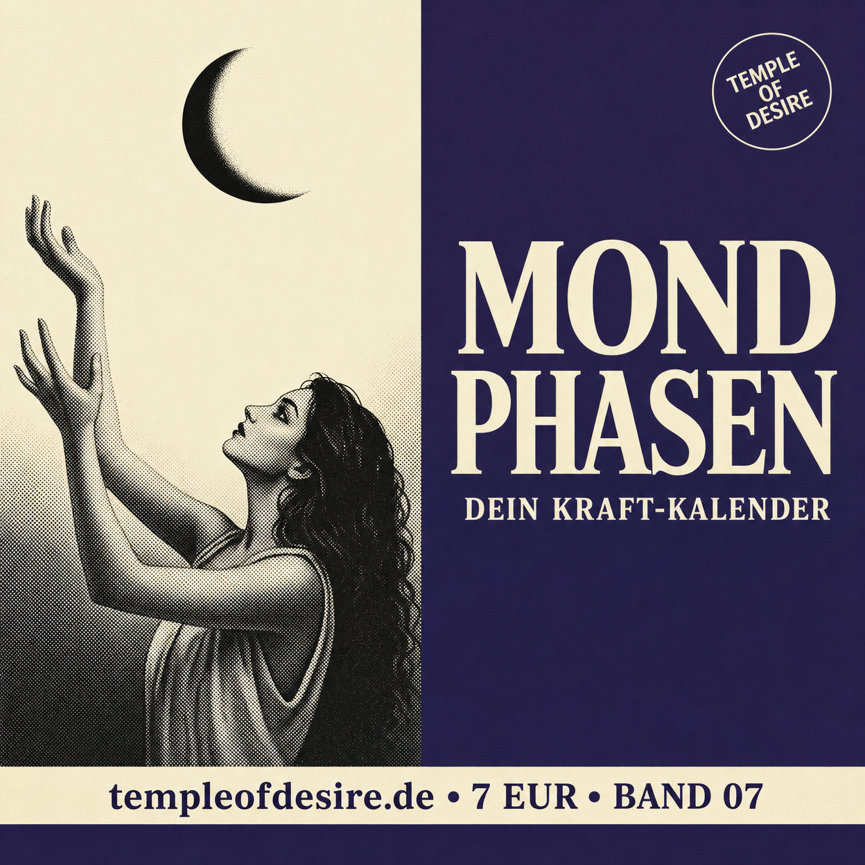 Mondphasen Kraft-Kalender PDF – Temple of Desire