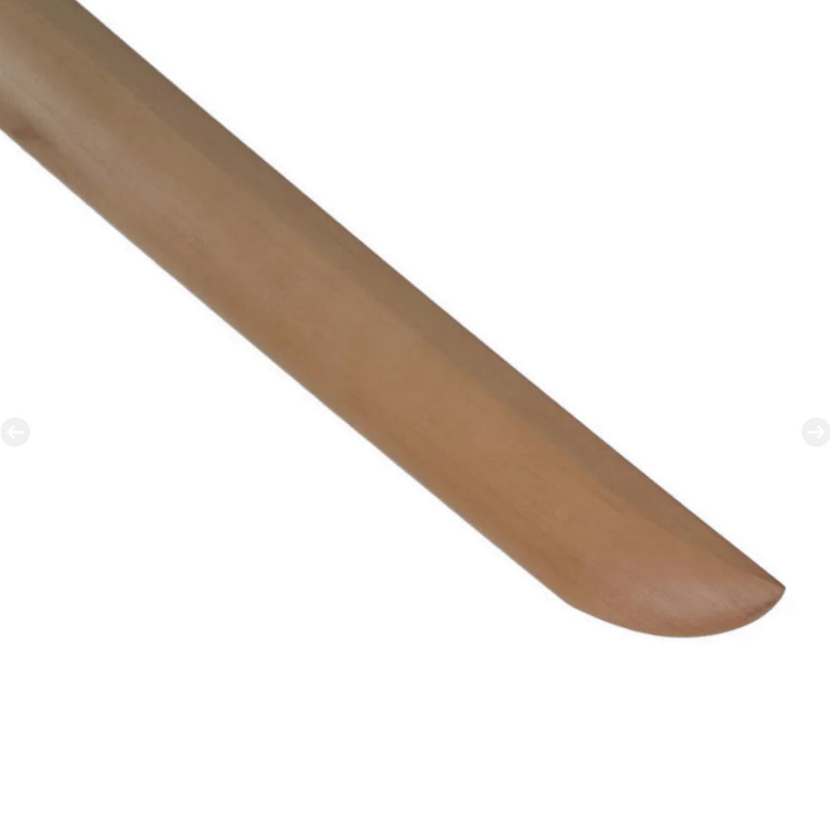 Spitze (Kissaki) des Tsubaki-Bokken