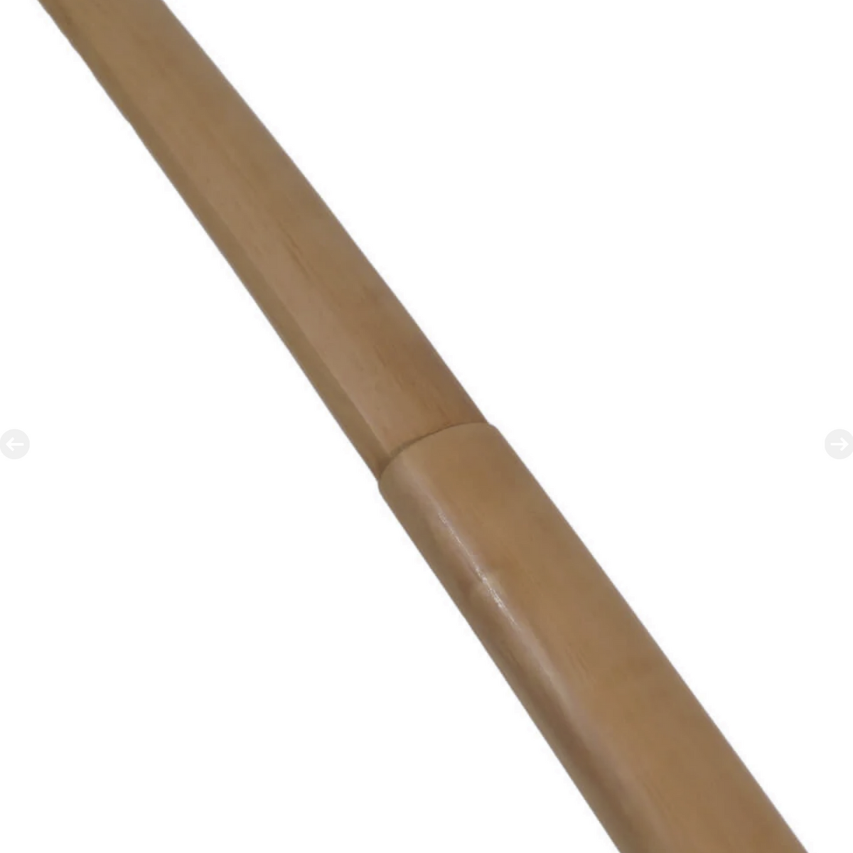 Detail der Klinge des Tsubaki-Bokken