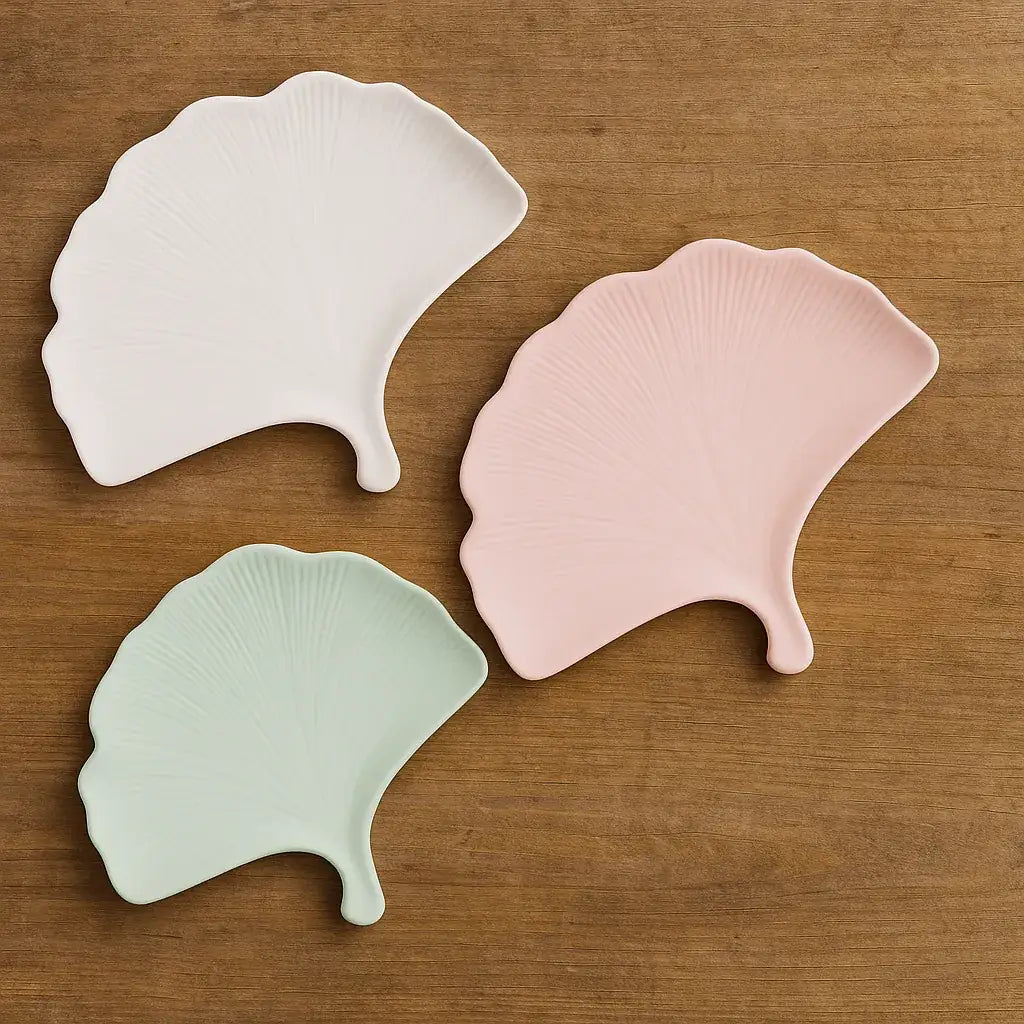 Ginkgoblatt Schmuckablage | Handgemachte Deko mit Bedeutung
