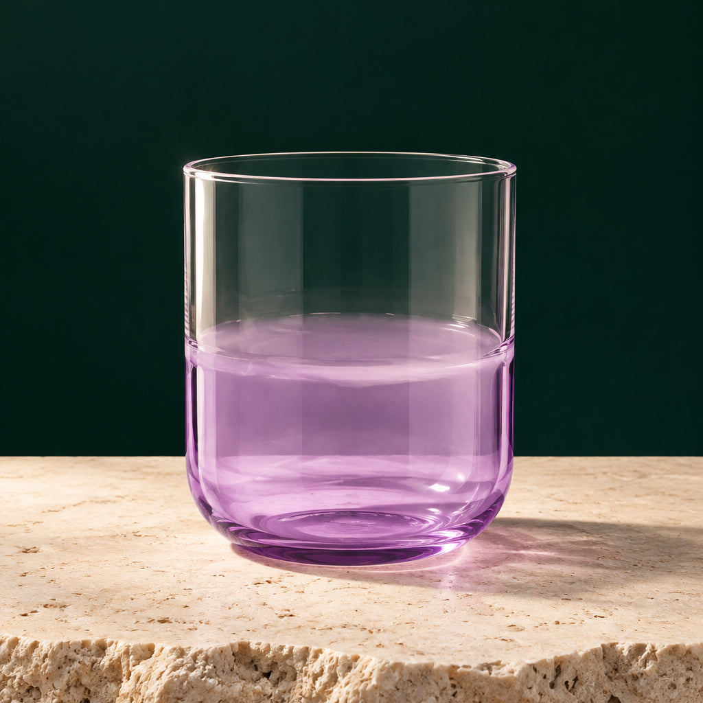Glas RAINBOW von Tranquillo aus Borosilikatglas, 410 ml