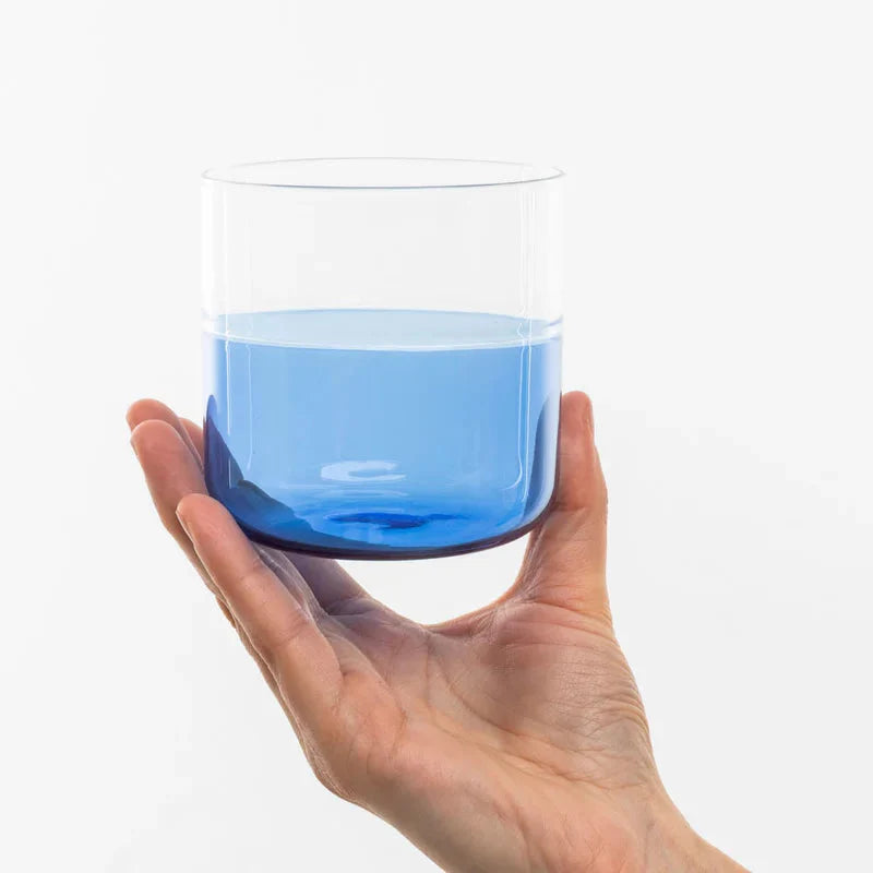 Glas RAINBOW von Tranquillo, Detailansicht des Trinkglases