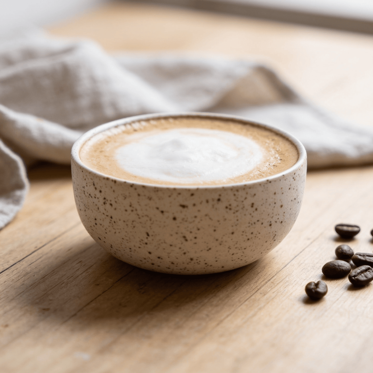 KUMO Cappuccino Tasse mit Spots von Mura Mura Ceramics, Ansicht 4