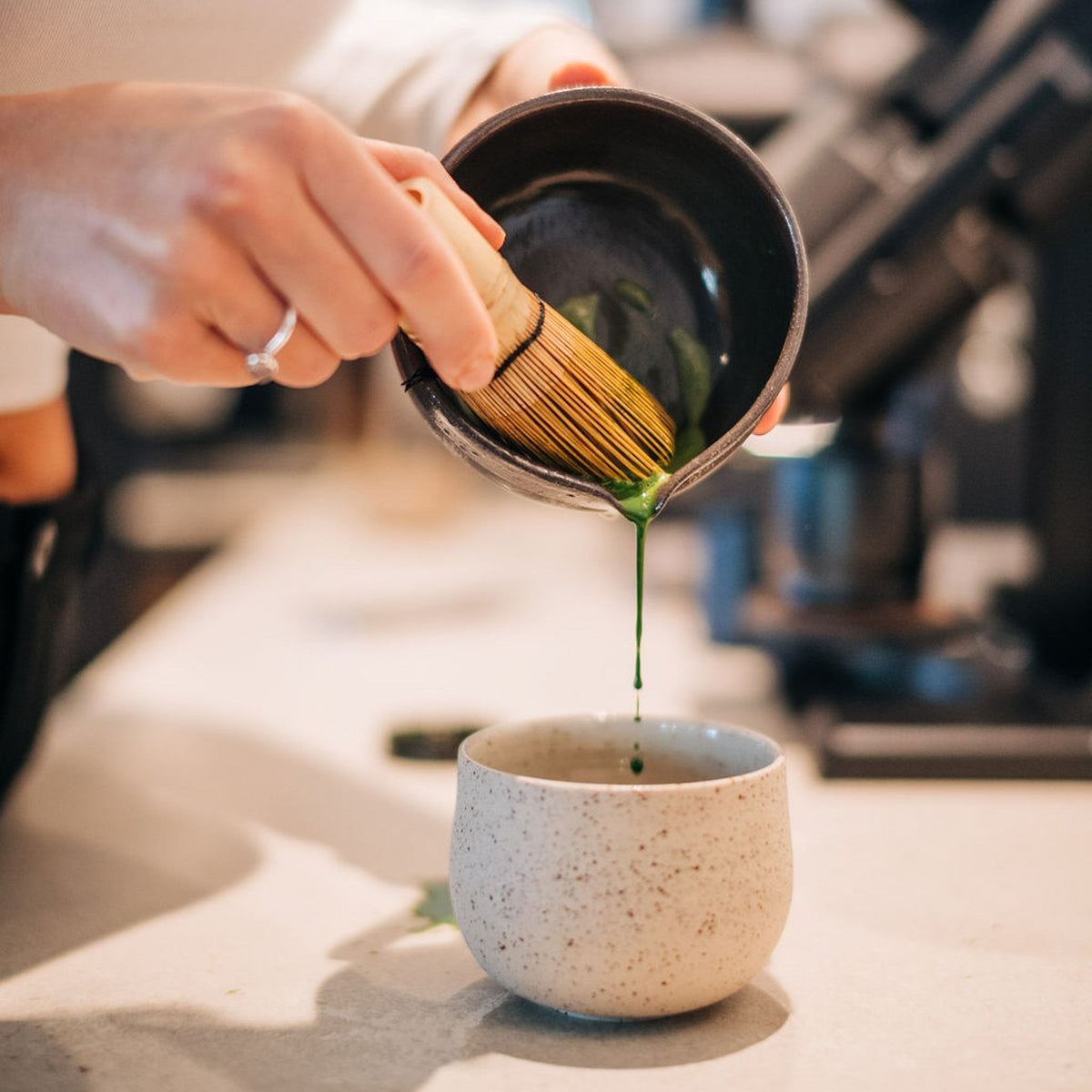 Matcha-Set von Mura Mura Ceramics, Detailansicht
