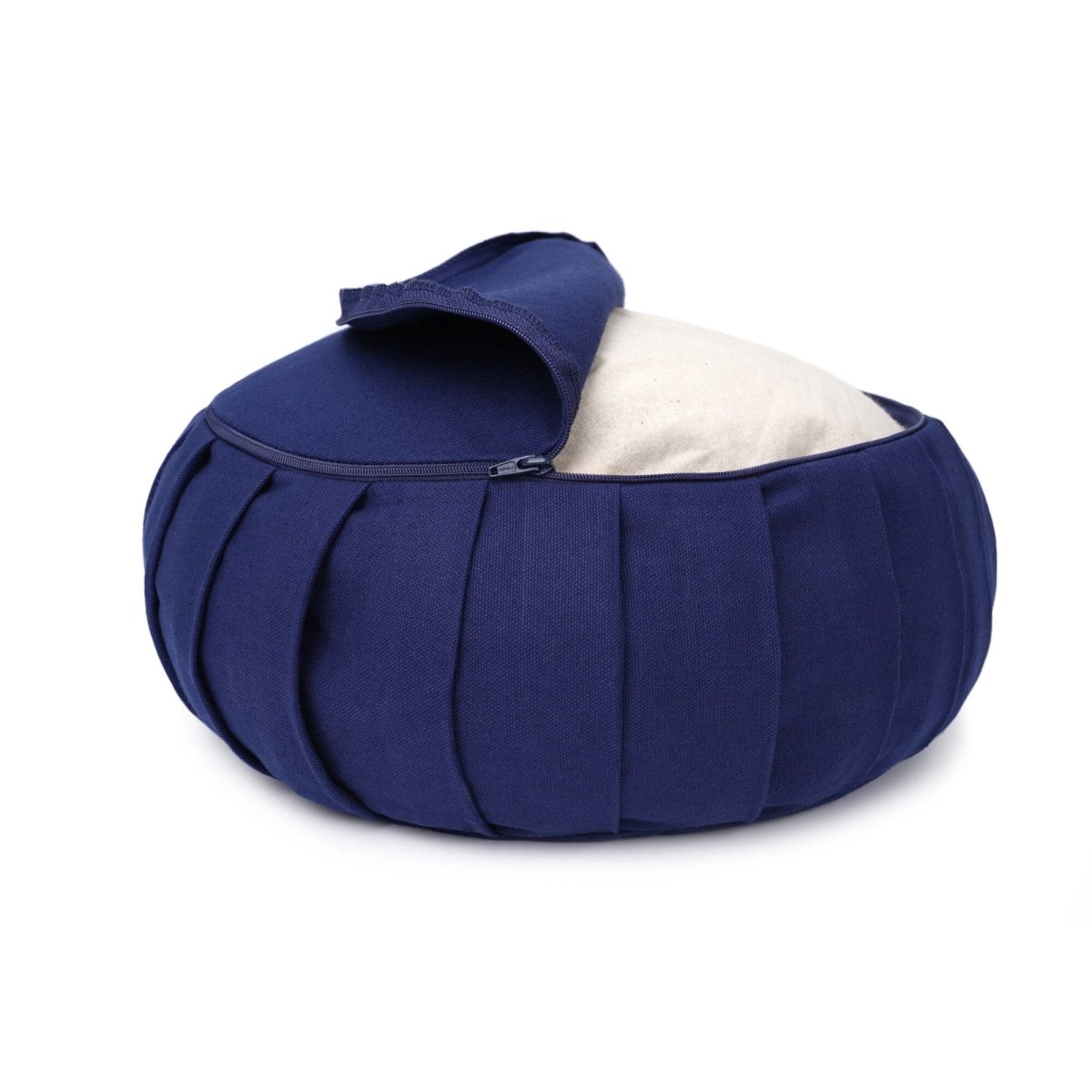 Meditationskissen Zafu BASIC mit ZIP | Yogakissen für aufrechtes Sitzen