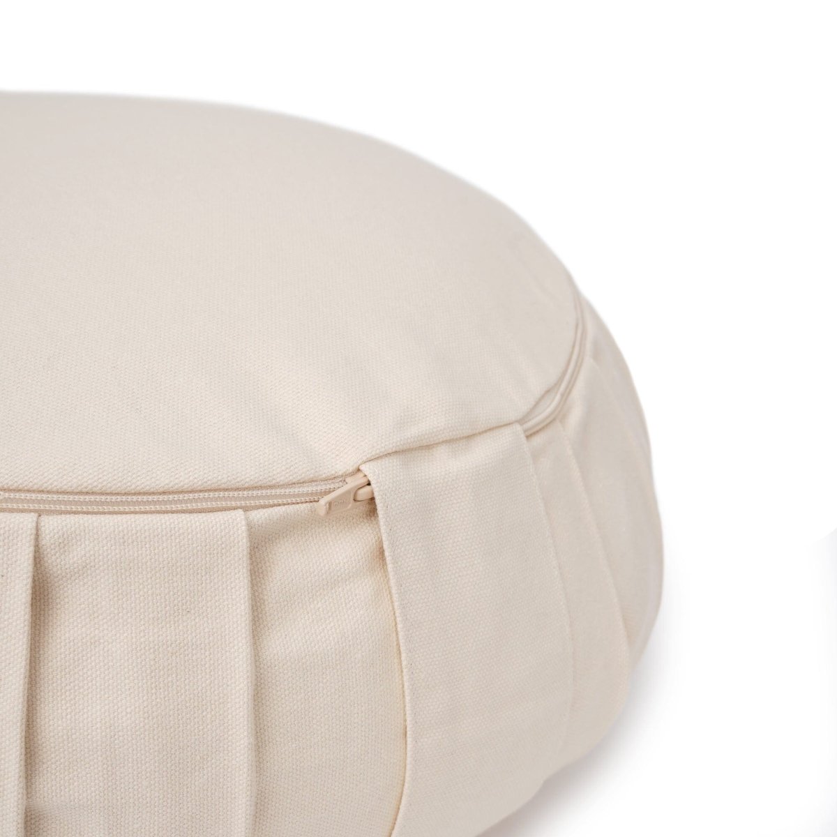 Meditationskissen Zafu BASIC mit ZIP | Yogakissen für aufrechtes Sitzen