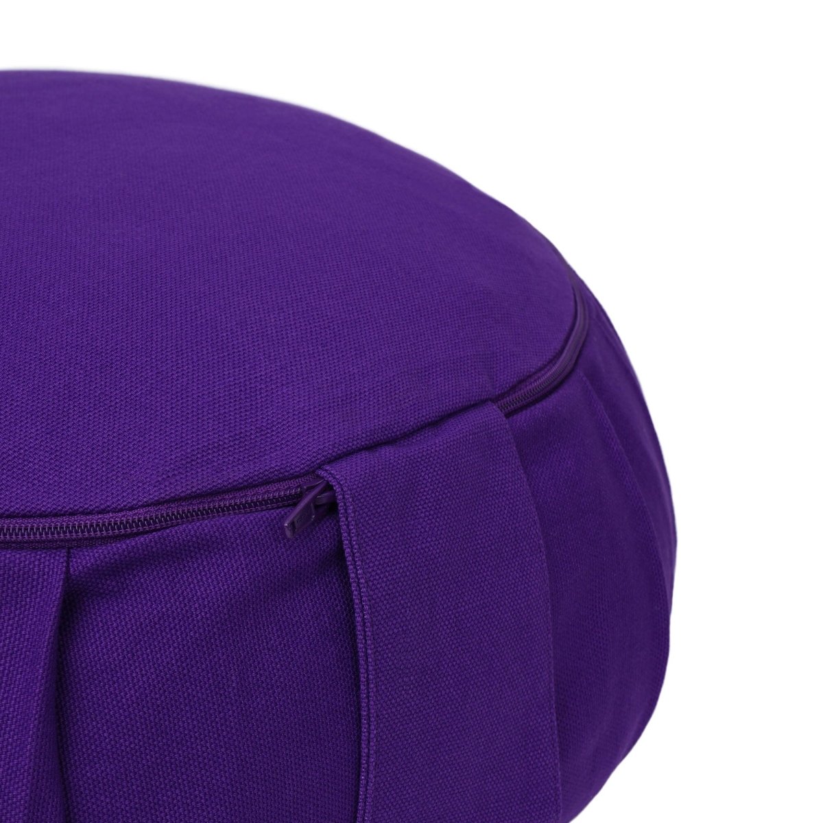 Meditationskissen Zafu BASIC mit ZIP | Yogakissen für aufrechtes Sitzen