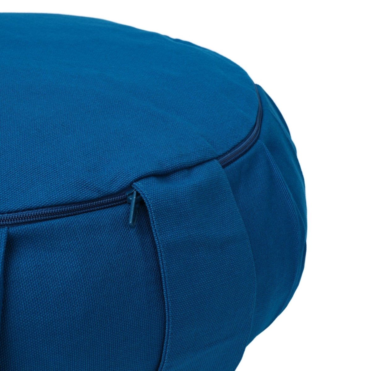 Meditationskissen Zafu BASIC mit ZIP | Yogakissen für aufrechtes Sitzen