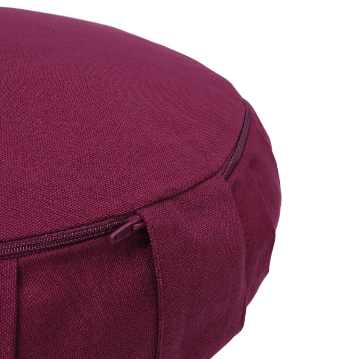 Meditationskissen Zafu BASIC mit ZIP | Yogakissen für aufrechtes Sitzen
