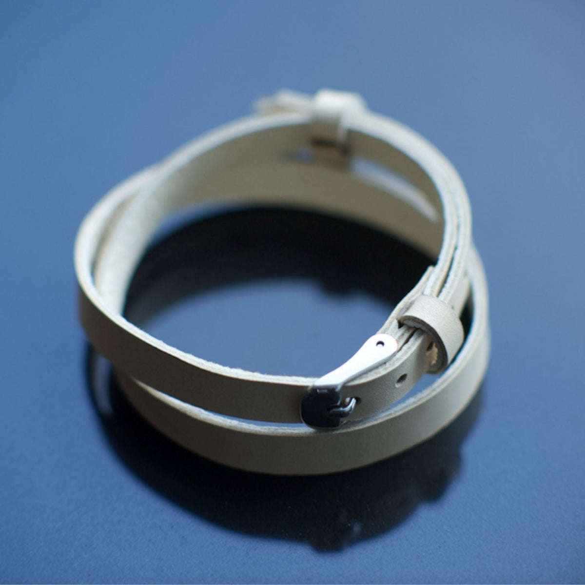 Bernstein-Lederarmband, Ansicht 4