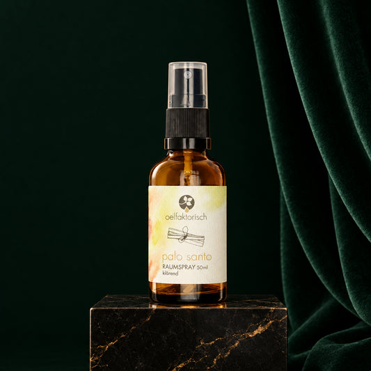 Raumspray Palo Santo von oelfaktorisch, 50-ml-Sprühflasche