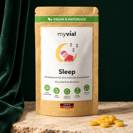Sleep Melatonin Bonbons von myvial, Produktansicht