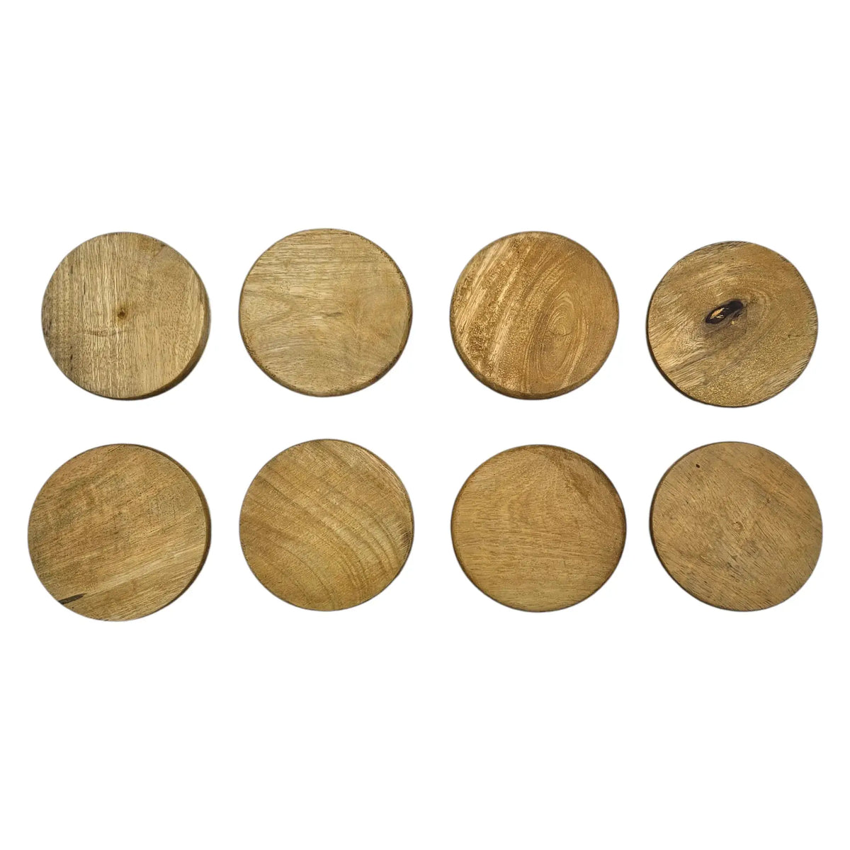 Miamonda Untersetzer Teakholz 8er Set, Detailansicht 9
