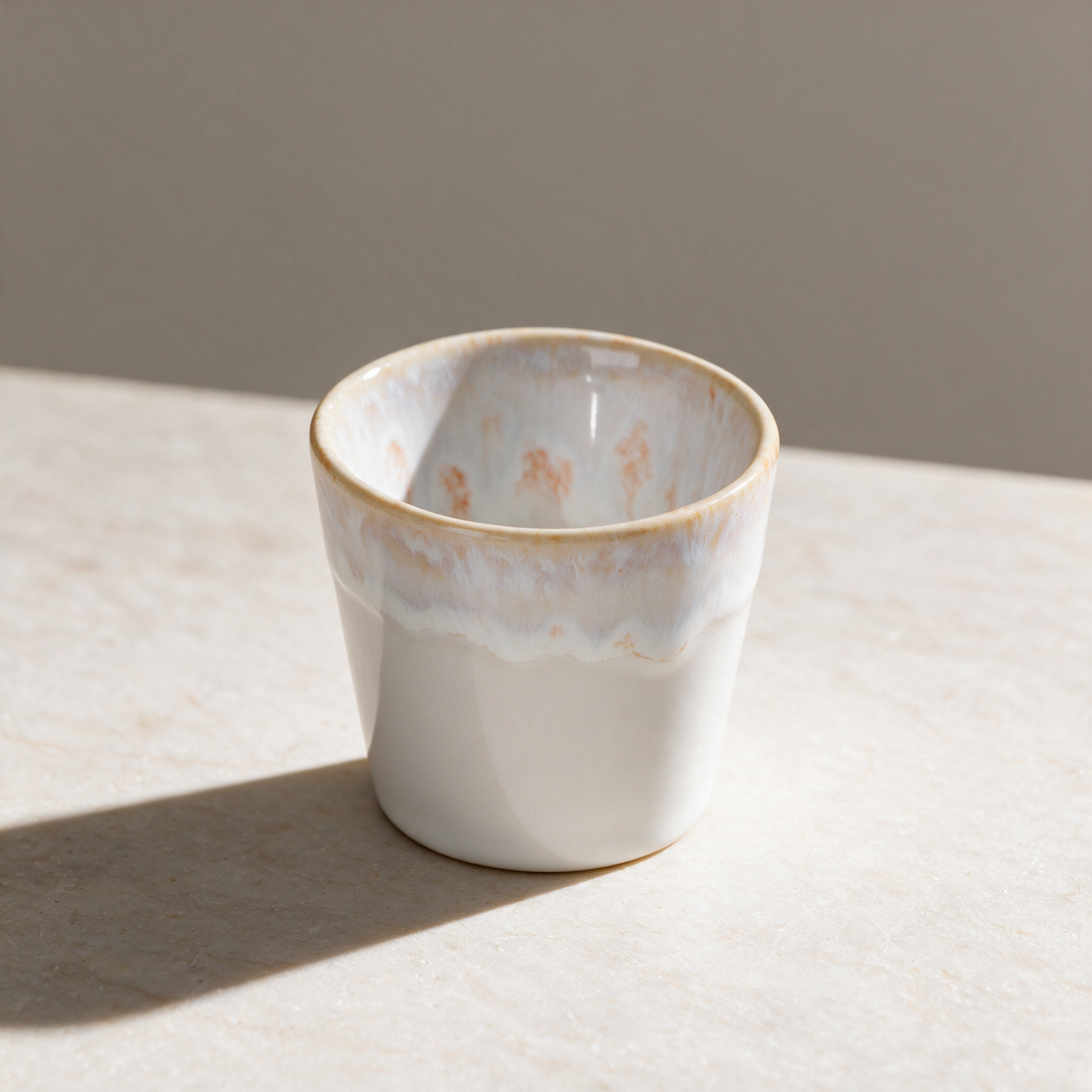 Costa Nova Espresso Cup Grespresso 90 ml | Steinzeug-Tasse – variant wei, Variante Weiß in der Temple-of-Desire-Bildwelt