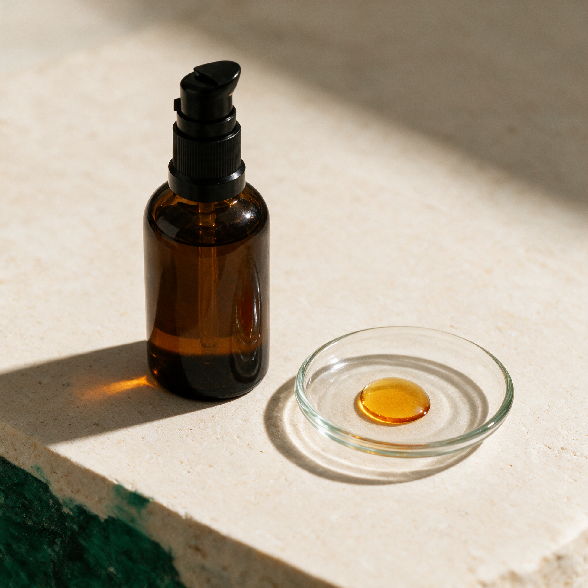 Body Oil Sanddorn 50 ml | Naturkosmetik-Körperöl für zarte Haut – texture drop in der Temple-of-Desire-Bildwelt