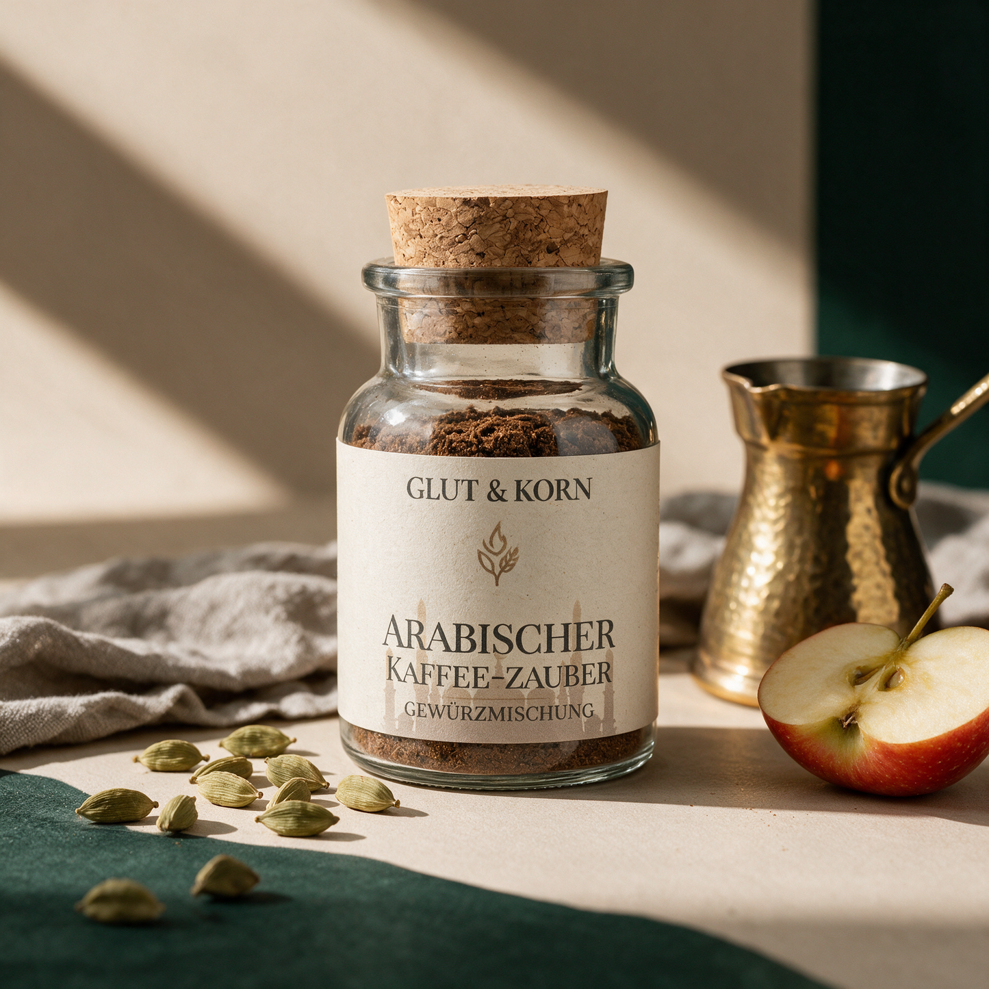 Arabischer Kaffee-Zauber – serving in der Temple-of-Desire-Bildwelt