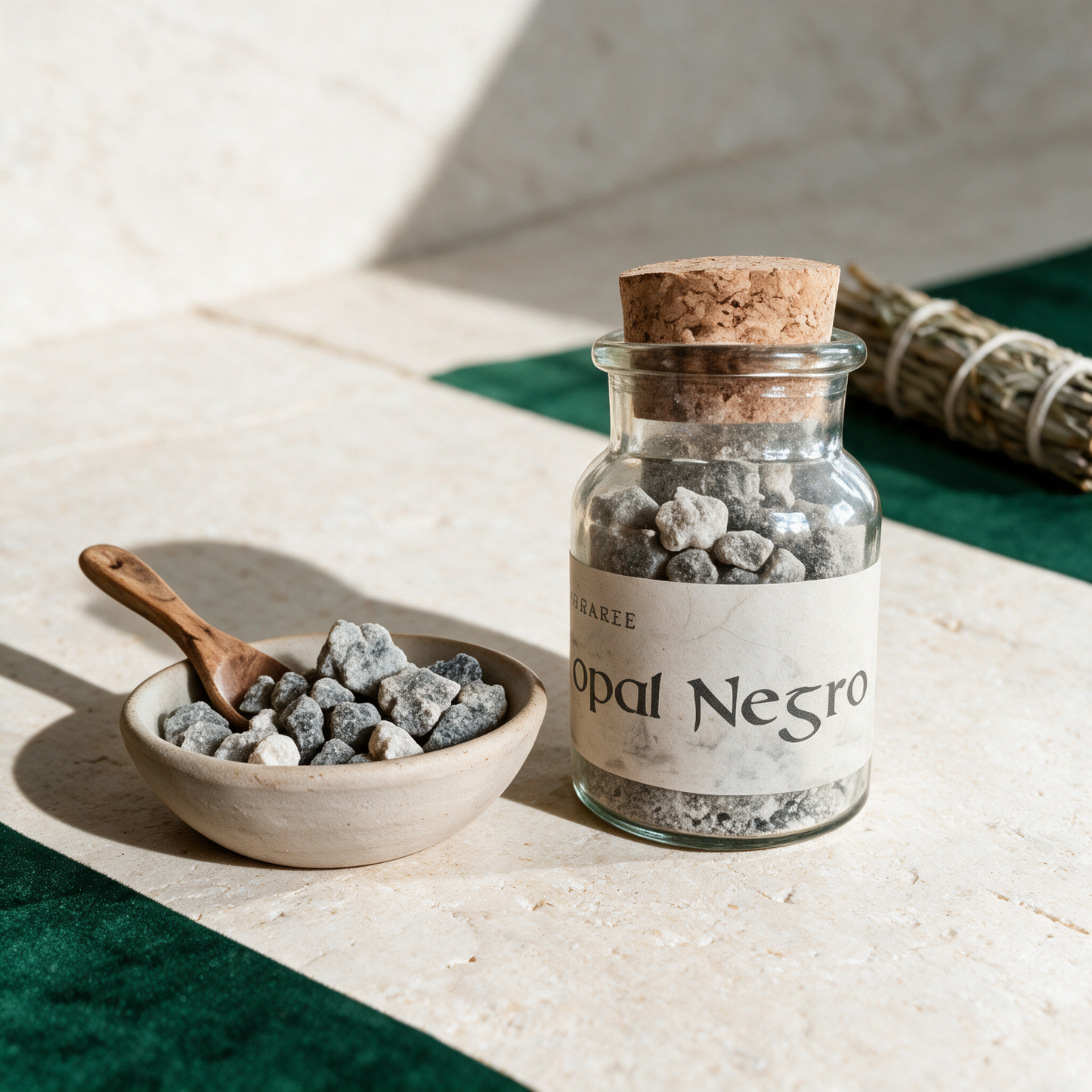 Copal Negro – reine Produktansicht in der Temple-of-Desire-Bildwelt