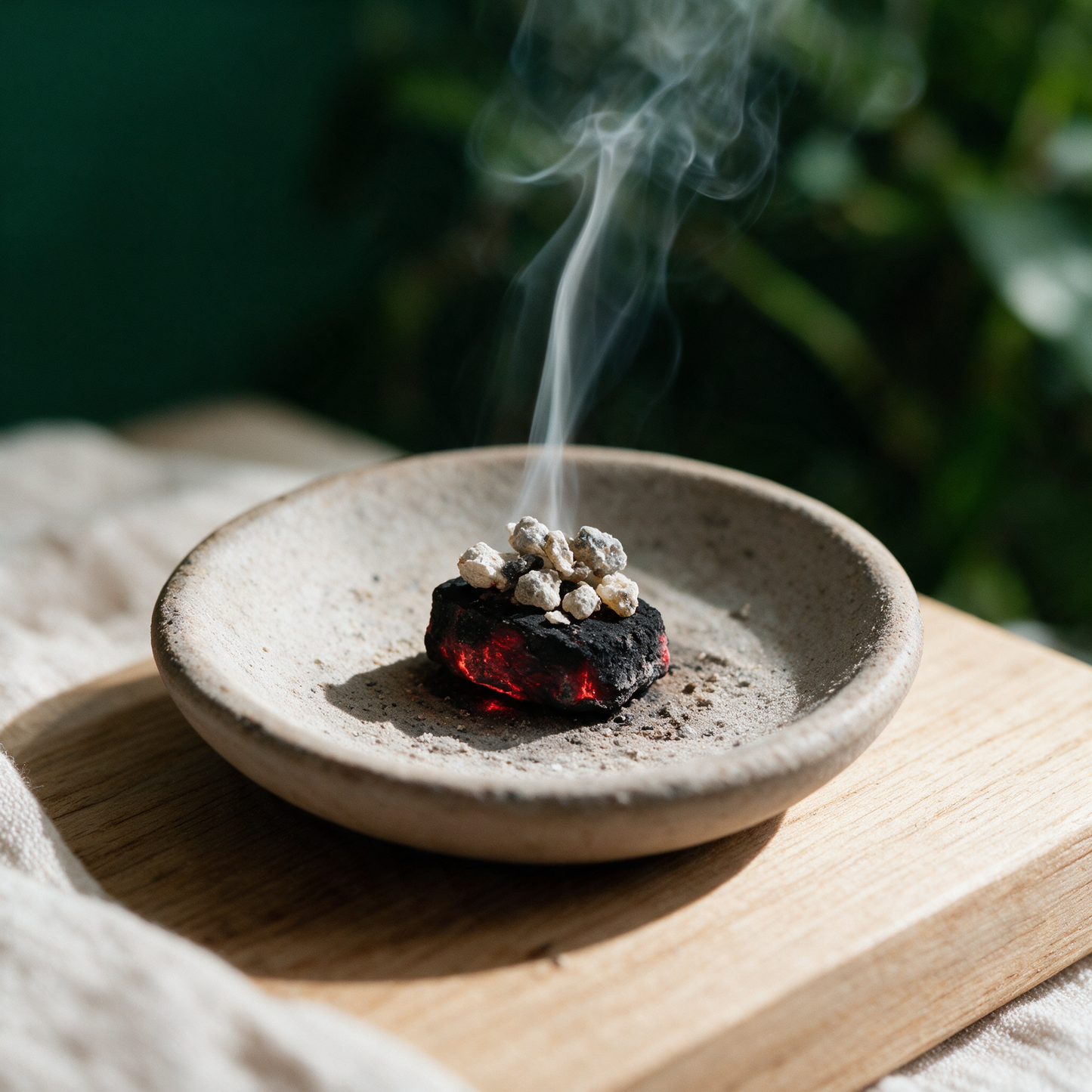 Copal Negro – Anwendungsansicht in der Temple-of-Desire-Bildwelt
