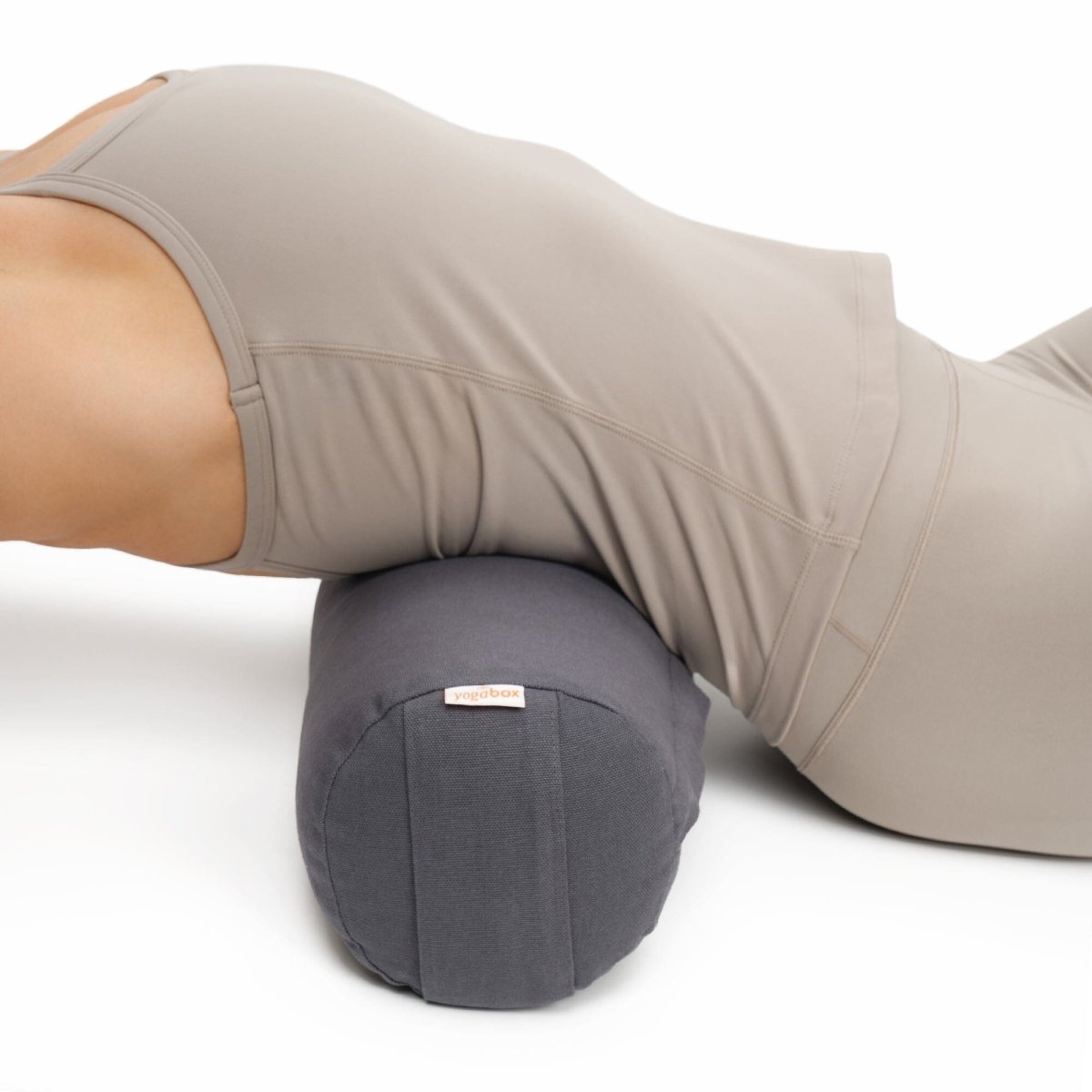 Yoga Bolster BASIC small | Yogarolle aus Baumwolle für tiefe Entspannung